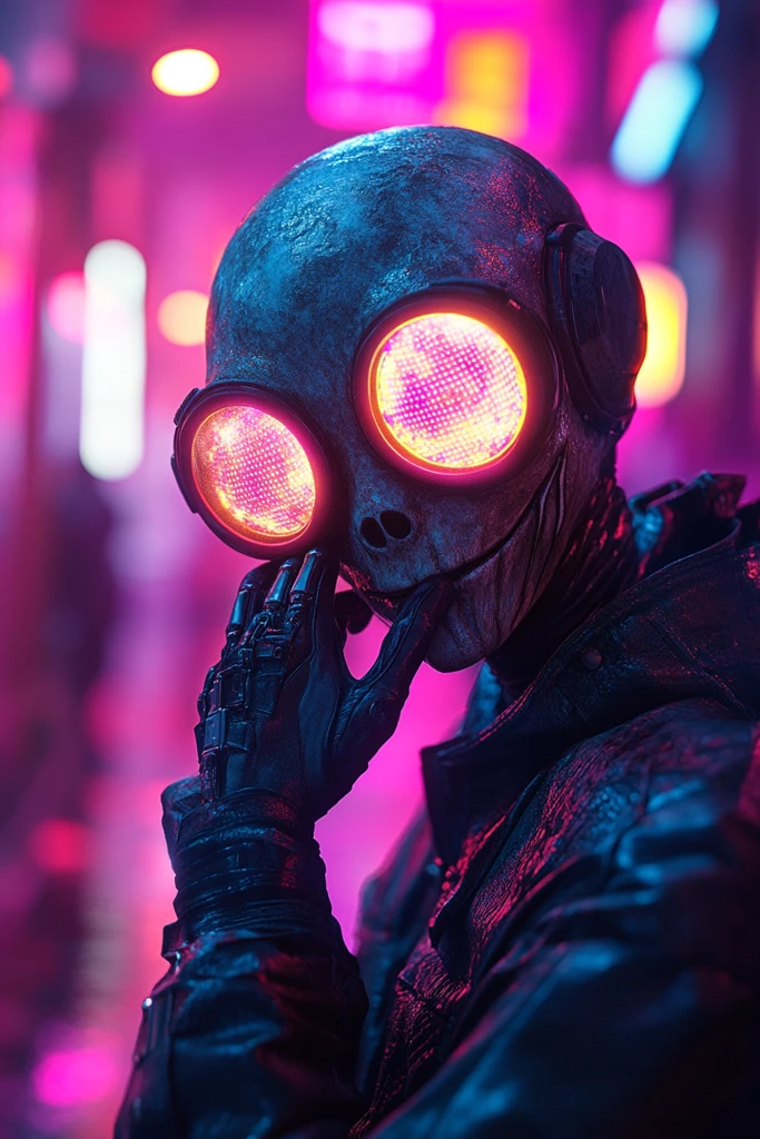 外星人赛博朋克造型