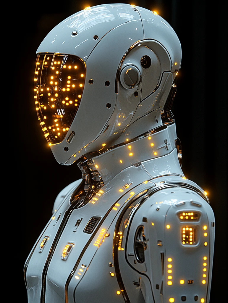 镀铬玻璃机器人装饰