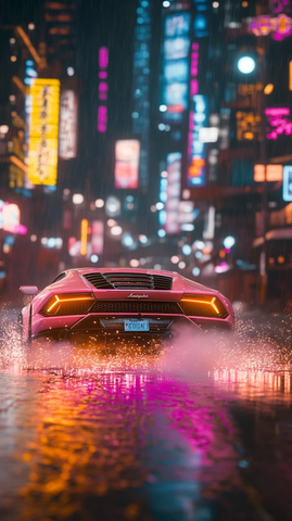 兰博基尼都市疾驰