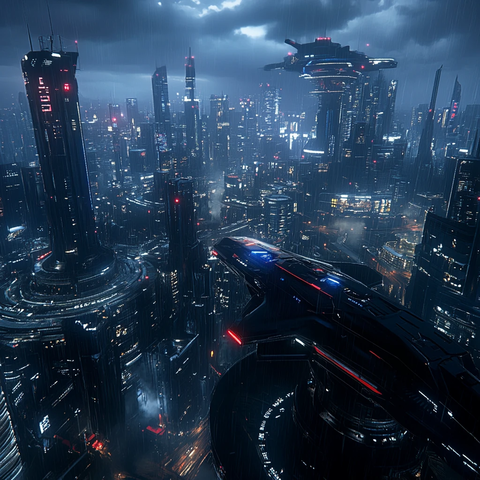 赛博朋克城市设计