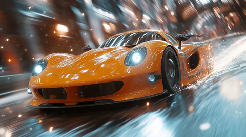 超级跑车速度光