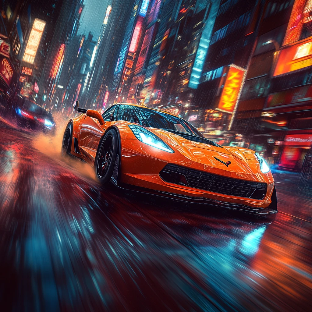 科尔维特疾驰都市