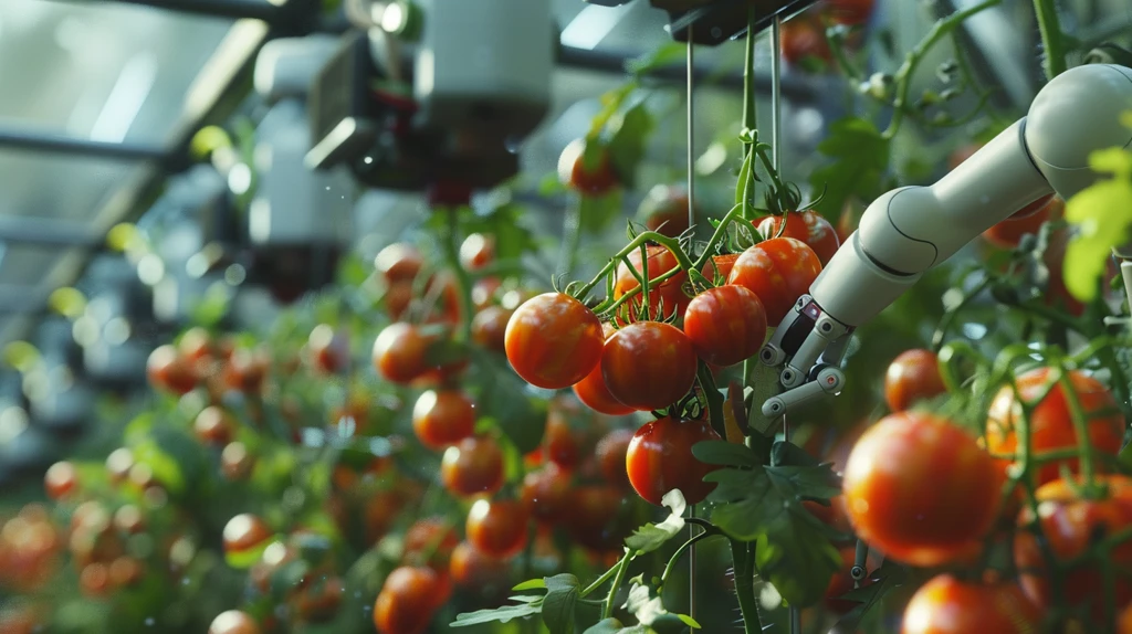机器人采摘番茄