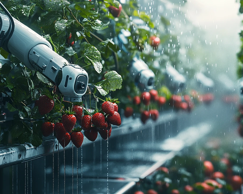 机器人采摘水果