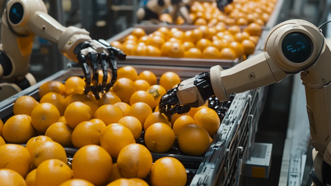 机械臂分拣农产品