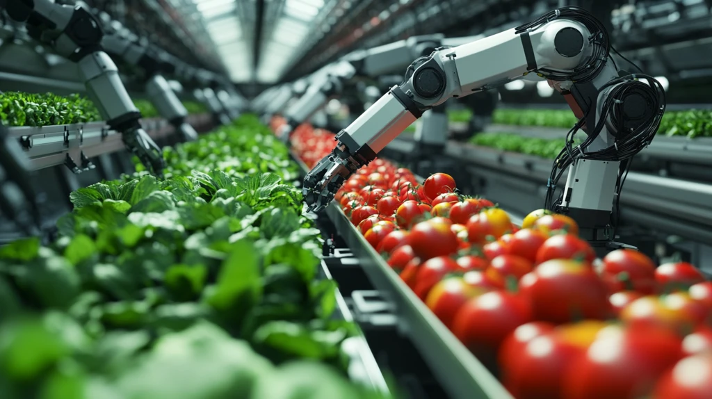 机械臂分拣农产品