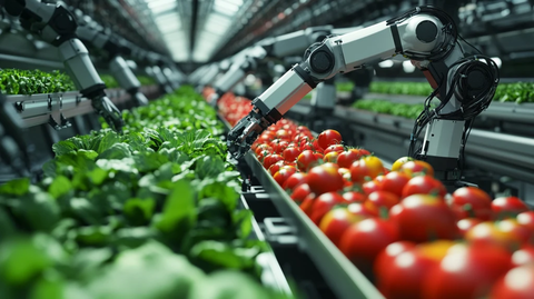 机械臂分拣农产品