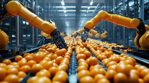 机械臂分拣农产品