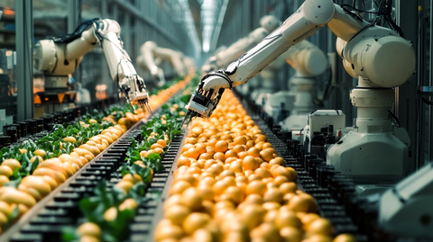 机械臂分拣农产品