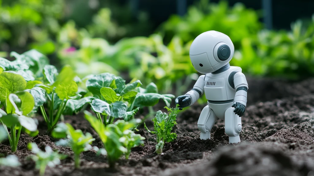 机器人种菜