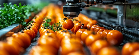 机器人扫描食品缺陷