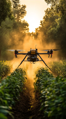 无人机施肥场景
