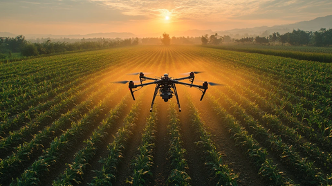 农田无人机自动灌溉