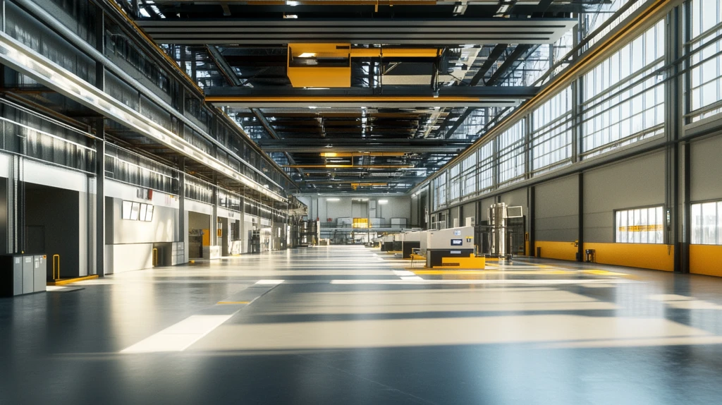 机械工厂生产场景