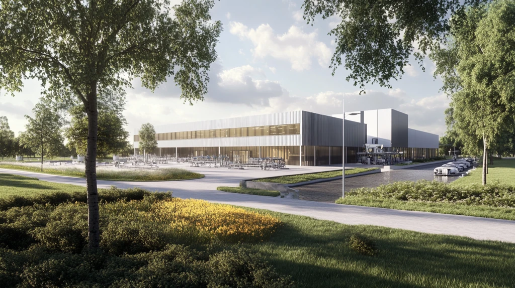 机械工厂生产场景