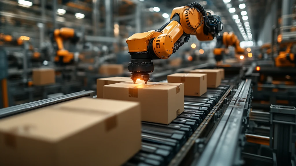 机械臂自动装箱系统