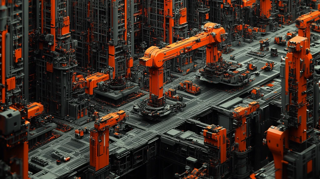 机械臂工厂布局