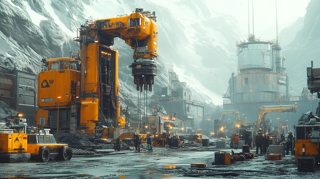 自动化作业现场