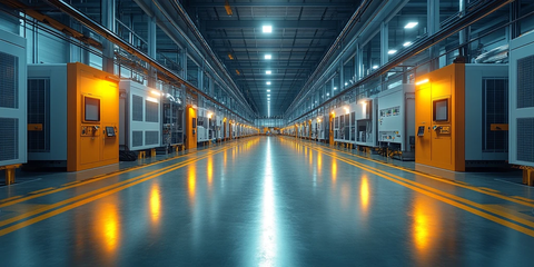 机器人组装空调