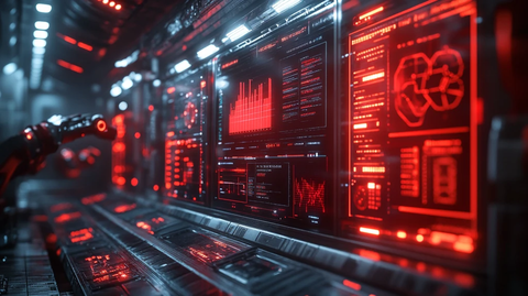 红色工厂机器人