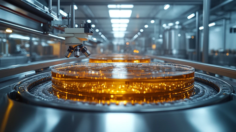 显微镜检查茶液