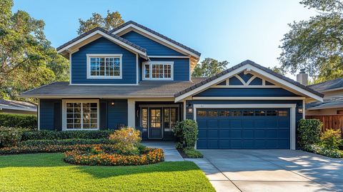 阳光下的城市风景