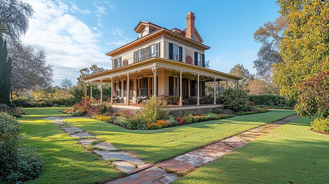 阳光下的城市风景