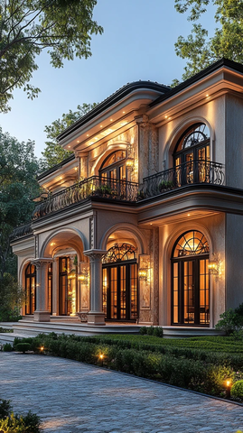 豪华别墅绿意环绕