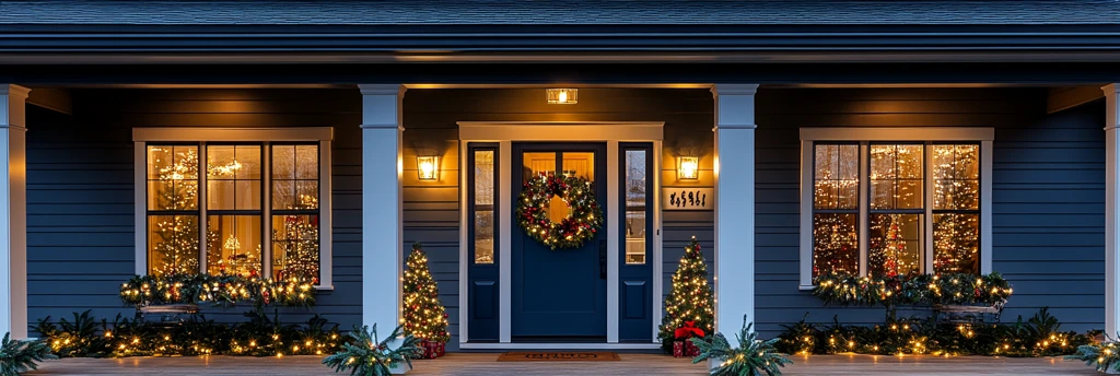 现代家居圣诞装饰