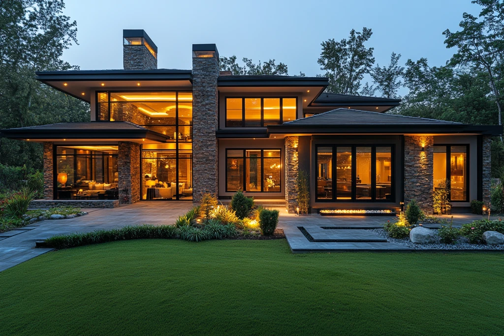 美式花园别墅外景