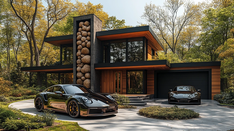 别墅前景观设计