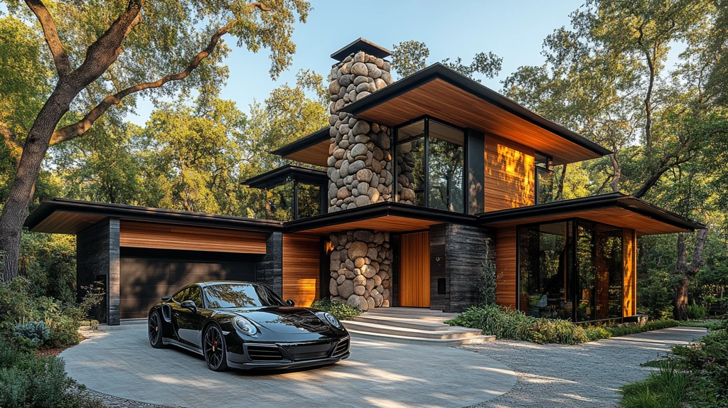 别墅前景观设计