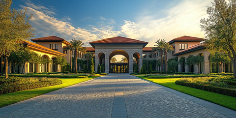 灰石连接双楼景观