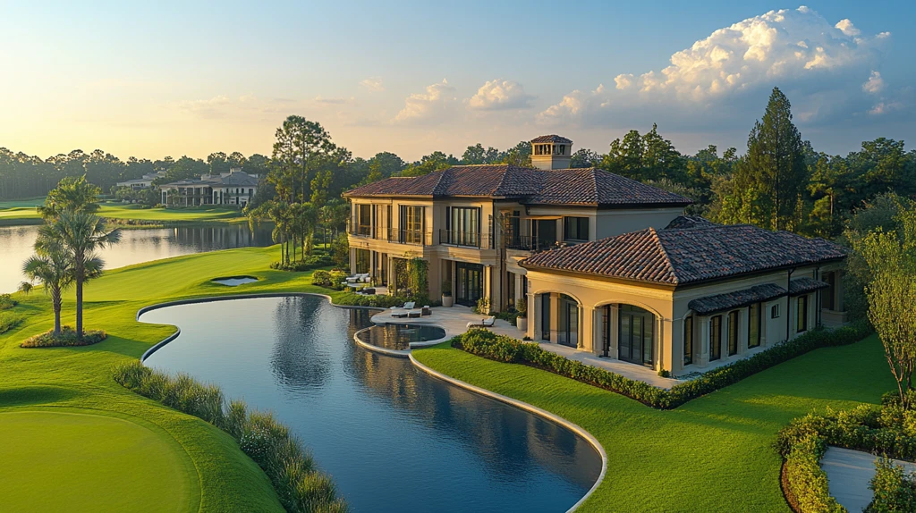 高尔夫社区豪宅