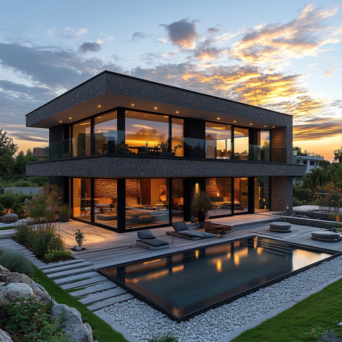 温柔暮色下的奢华