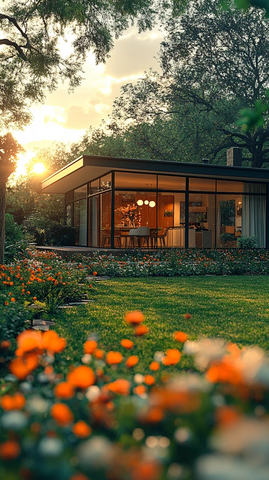 世纪现代风格花园