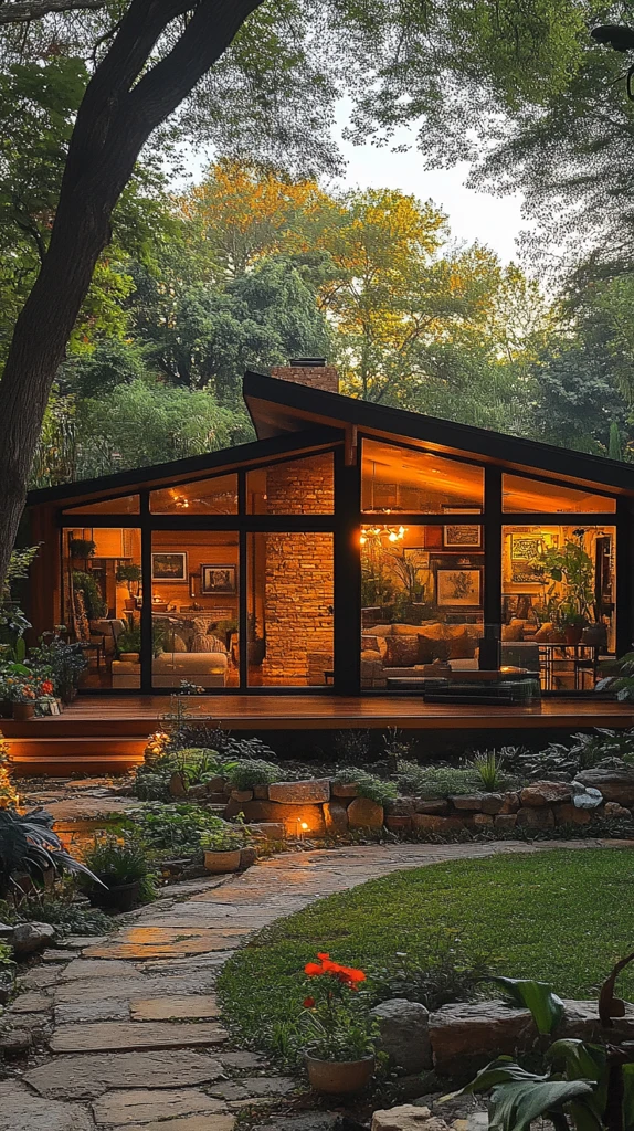 世纪现代风格花园