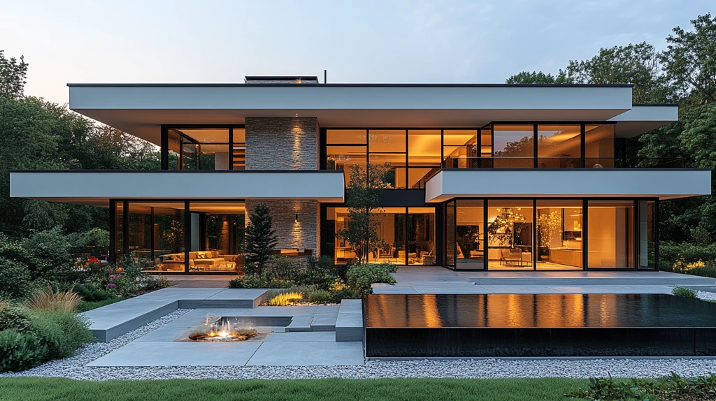 现代住宅大窗设计