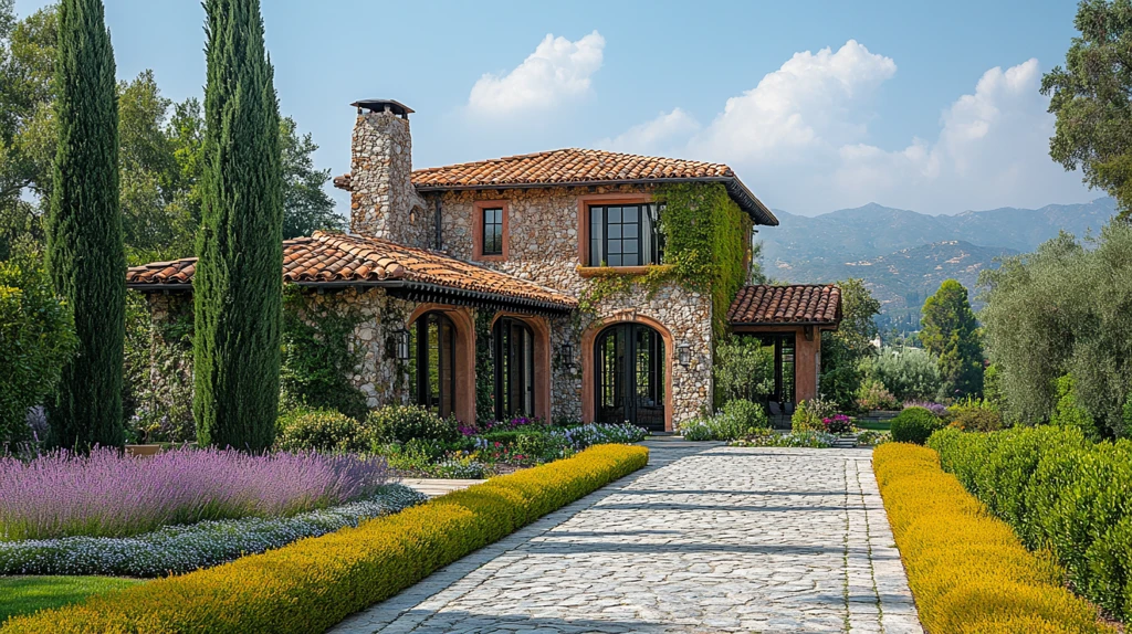 铁艺围栏宅院景观