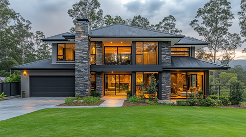 双层住宅与大窗设计