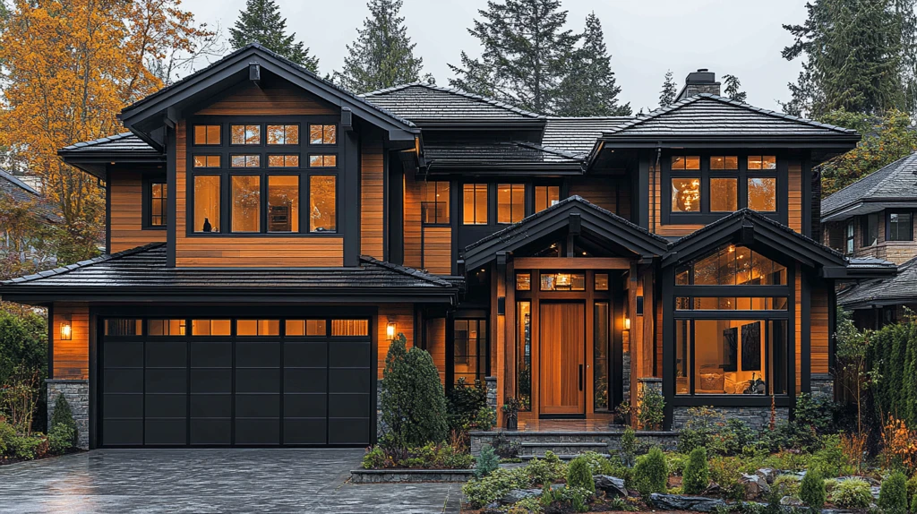 大房带车库木门