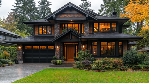 大房带车库木门