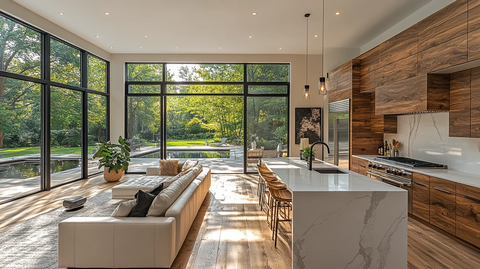 开放式厨房定制橱柜