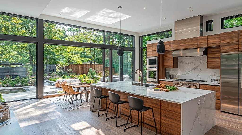 开放式厨房定制橱柜