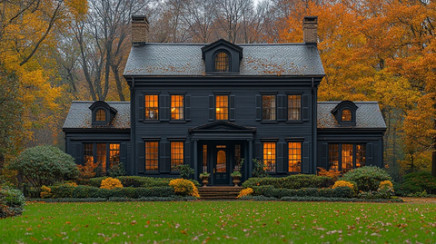 殖民风格住宅外景