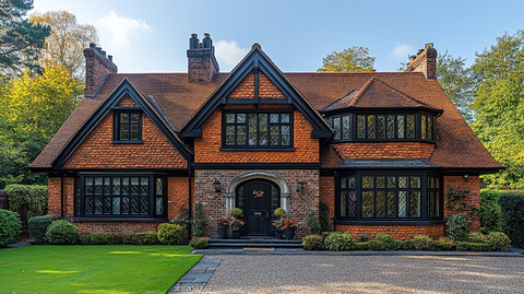 家庭住宅外观照