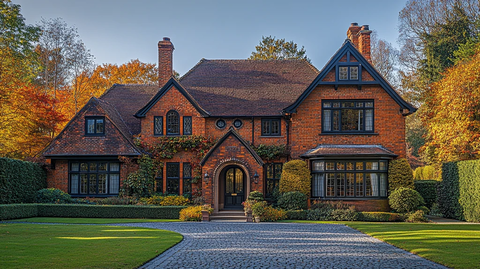 家庭住宅外观照