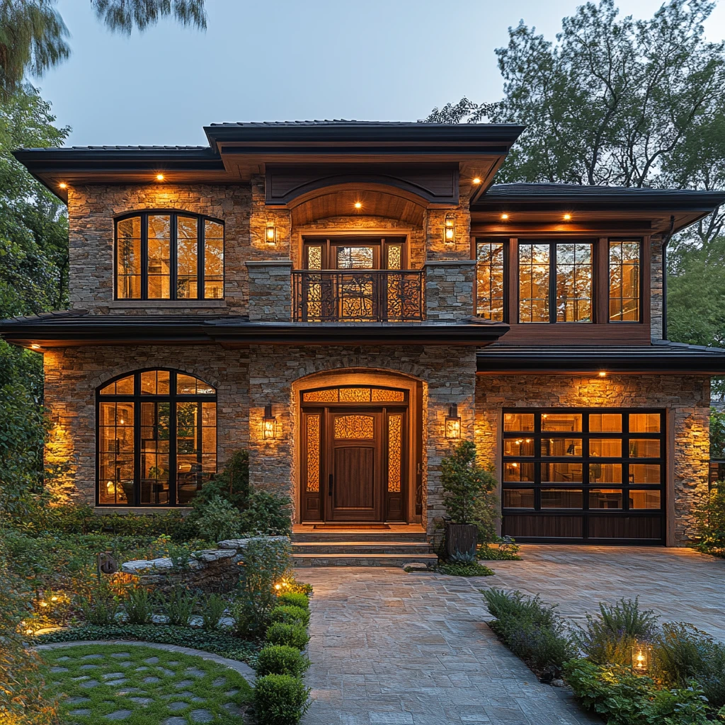 两层楼房温馨氛围