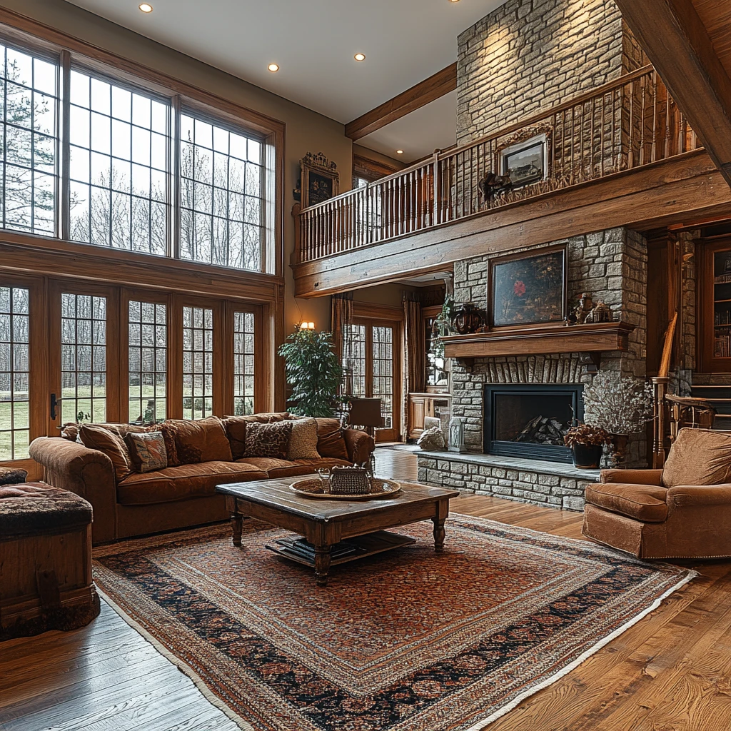 两层楼房温馨氛围