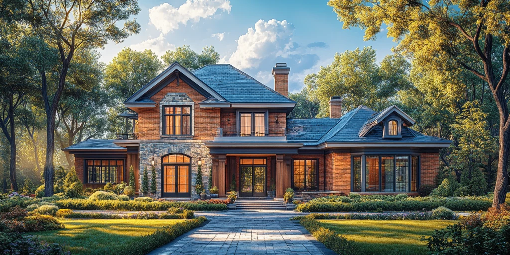 商业门住宅外观